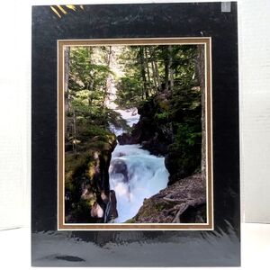 Glacier National Park Montana 8" x 10" Photo 11" x 12" Matting Ready To Frame